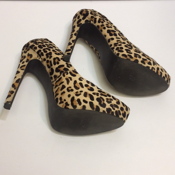 Kelsi Dagger Brett’s Leopard Heels. 8 1/2 - Picture 5 of 7
